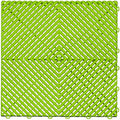 Swisstrax Ribtrax PRO Garage Floor Tiles, Techno Green by Swisstrax