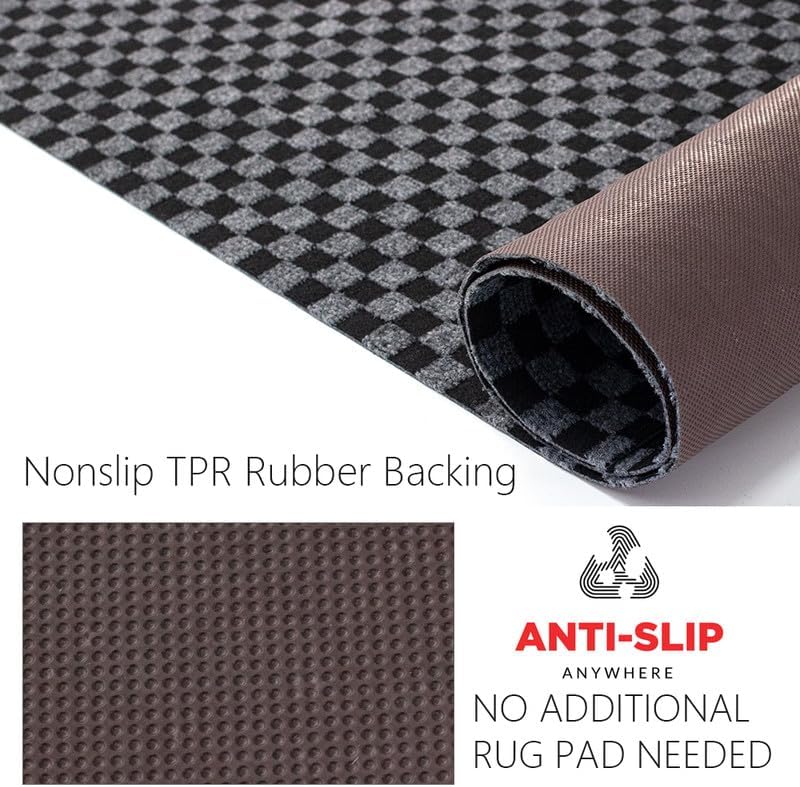 Petgrow Hallway Runner Rug 2FTX67FT, Super Skid Resistant TPR Backing Area Rug - Image 3