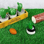 TURSTIN 12 Pcs Artificial Grass Mat, 12 x 12 Inch Synthetic Turf Squares - Image 5