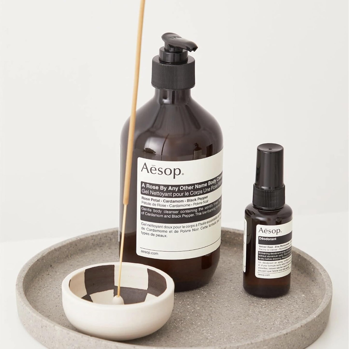 Aesop A Rose By Any Other Name Body Cleanser | Gentle Body Cleanser with Rose Petal Oil & Skin-Softening Botanicals | 16.9 oz / 500mL (Pack of 3)