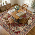RELEANY Washable Area Rug, Square 7'x7' by RELEANY