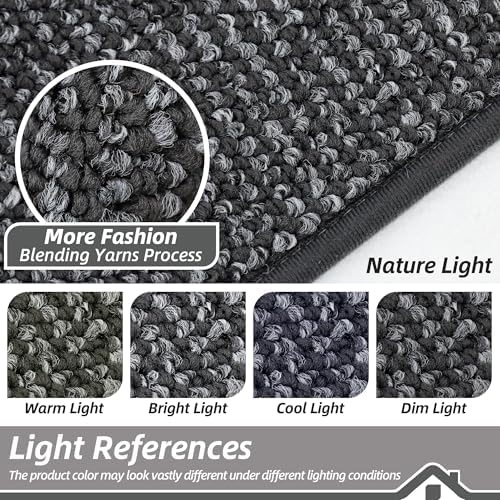 BEQHAUSE Dirt Trapper Door Mat 24"x36", Non-Slip Washable Doormat - Image 5