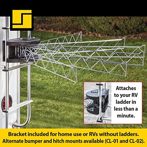 Stromberg Carlson Extend-A-Line 35" Clothes Line – Retractable, Rack Hanger - Image 5