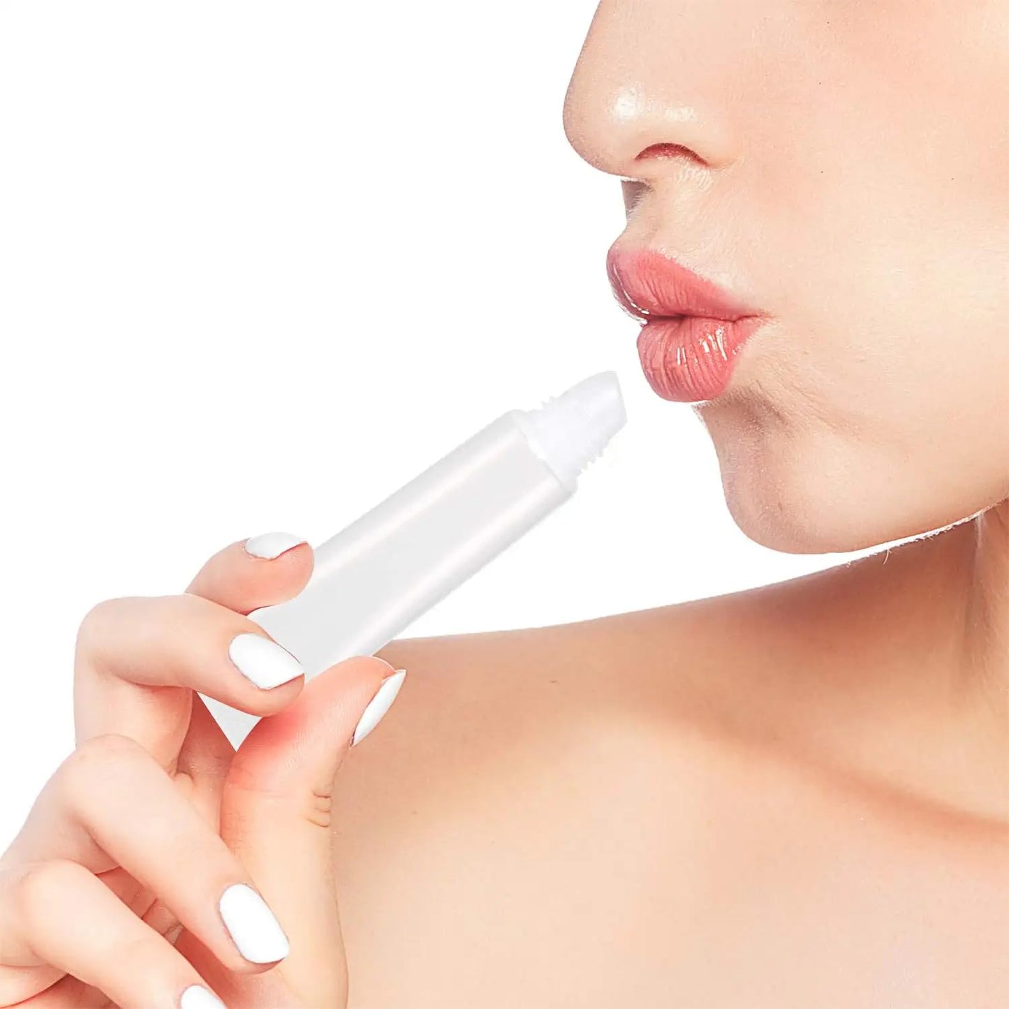 20 PCS Empty Lip Gloss Tubes - 10ml Clear Lip Balm Tubes with 5ml Syringes - Refillable Squeeze Lip Balm Containers - Mini Cosmetic Soft for DIY Lip Gloss and Travel Toiletries