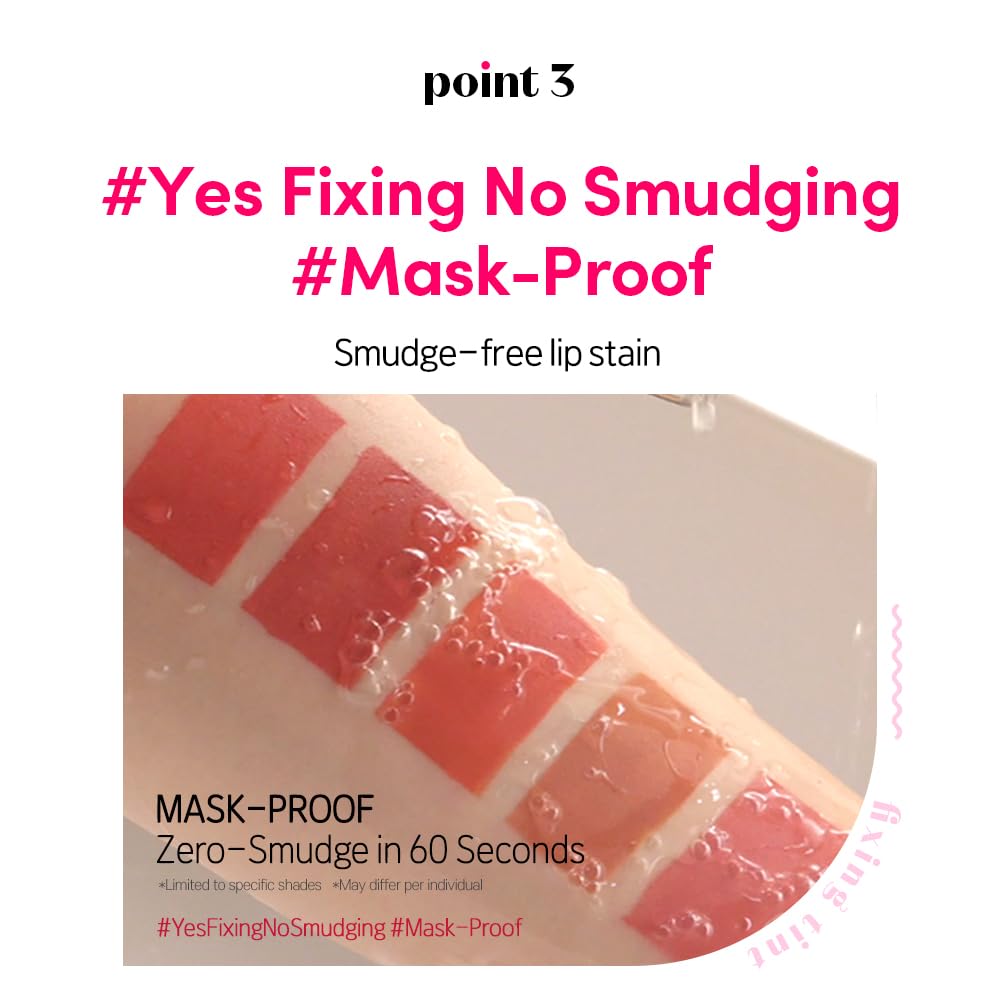 ETUDE Fixing Tint #05 Midnight Mauve (4g) | Long Lasting High Pigmented Liquid Lipstick | Waterproof Lightweight Matte Finish Lip Stain | Full Coverage | Korean Makeup, Kbeauty