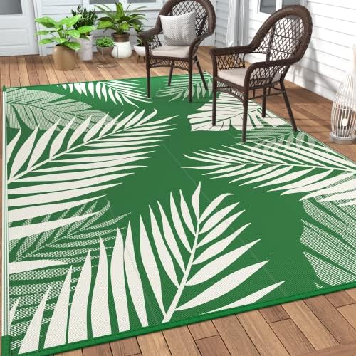 GENIMO Outdoor Rug, Waterproof Plastic Rugs by GENIMO