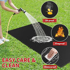 SecuCaptain Under Grill Mat for Outdoor Grill - Image 4