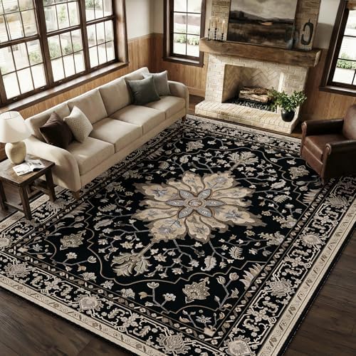 RELEANY Washable Area Rug, Large 9'x12' - Image 4