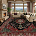 RELEANY Washable Area Rug, Large 10'x14' by RELEANY