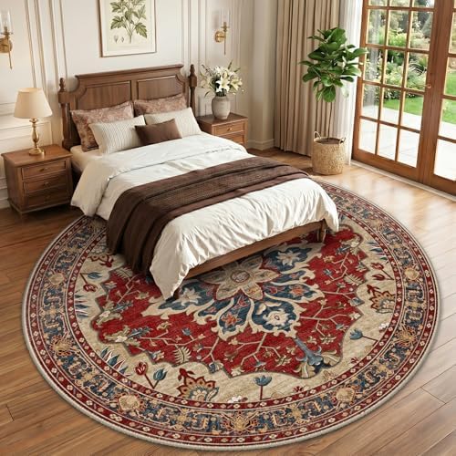 RELEANY Washable Area Rug, Round 10ft - Image 2