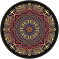 Chair Mat for Hardwood Floor Anti-Slip Floor Protector Round Gaming Computer by GZQIAWY