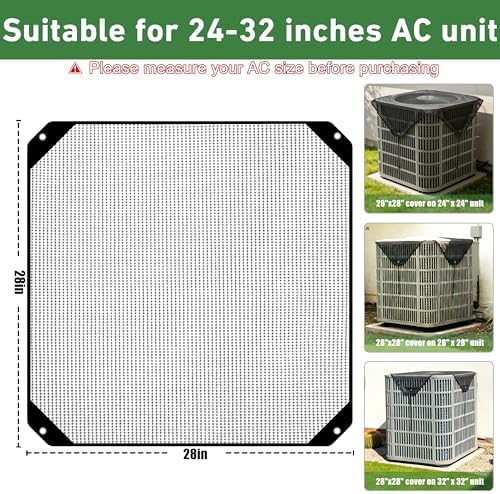 28x28 Central Air Conditioner Covers - Image 3