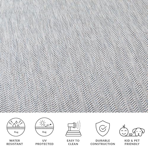 SAFAVIEH Outdoor Runner Rug 2'3"x16' - Image 6