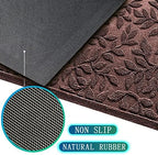 Bulijojo Sturdy Front Entrance Doormats, Durable Heavy Duty Welcome Mat - Image 3