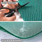 Thick PVC Drainage Floor Mat 1x12FT, Non Slip Flooring Mats Swimming Pool - Image 5