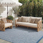 SAFAVIEH Outdoor Area Rug 8x11 by Unknown