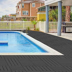 60 sq. ft Plastic Interlocking Deck Tiles, 60 Pack Patio Deck Tiles, Patio - Image 5