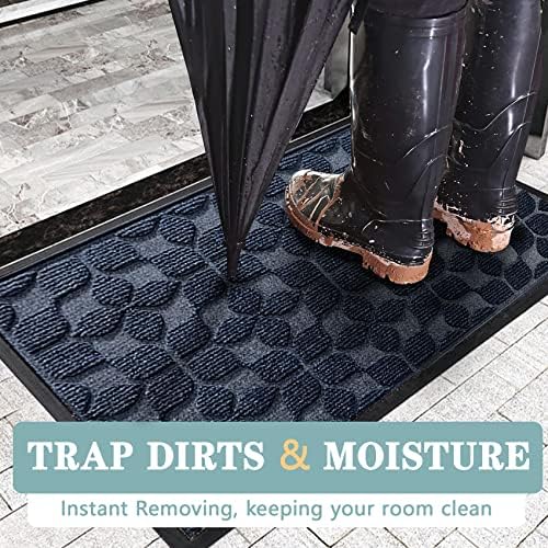 Bulijojo Sturdy Front Entrance Doormats, Durable Heavy Duty Welcome Mat - Image 4