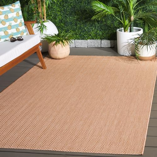 SAFAVIEH Outdoor Square Rug 4' by Unknown