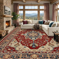RELEANY Washable Area Rug, Large 10'x14' by RELEANY