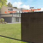 iCover 6x12ft Privacy Screen Fence, Outdoor Fencing Panels, Garden Windscreen - Image 2