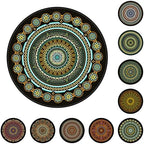 Chair Mat for Hardwood Floor Anti-Slip Floor Protector Round Gaming Computer by GZQIAWY
