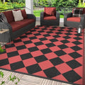 GENIMO Outdoor Rug, Waterproof Plastic Rugs by GENIMO