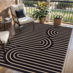 Tangsoo Easy Jute 3x5 Rug for Living Room, Washable Non-Slip Indoor Door Mat by Tangsoo