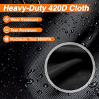 EVRBUL 30’’ Fan Cover, 420D Dustproof & Waterproof Fan Cover Compatible - Image 2