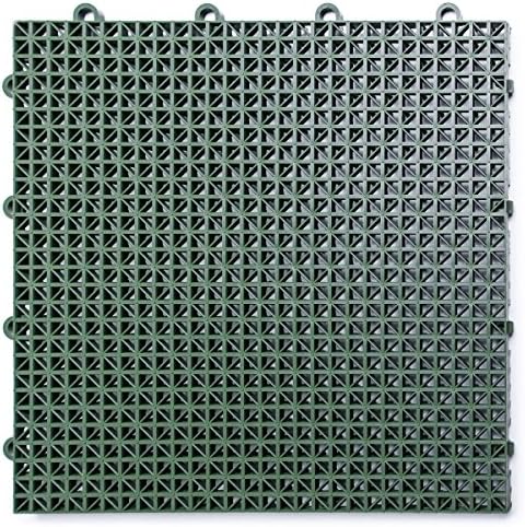 Big Floors DT12GREN DuraGrid Outdoor Modular Interlocking Multi-Use Plastic by BigFloors