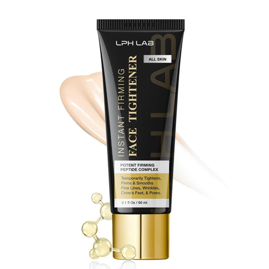Instant Firming Face Tightener: No-Chalky Primer Firms & Smooths Mild to Moderate Wrinkles, Matte Anti-Aging Finish for Mature Skin, 2.1 oz