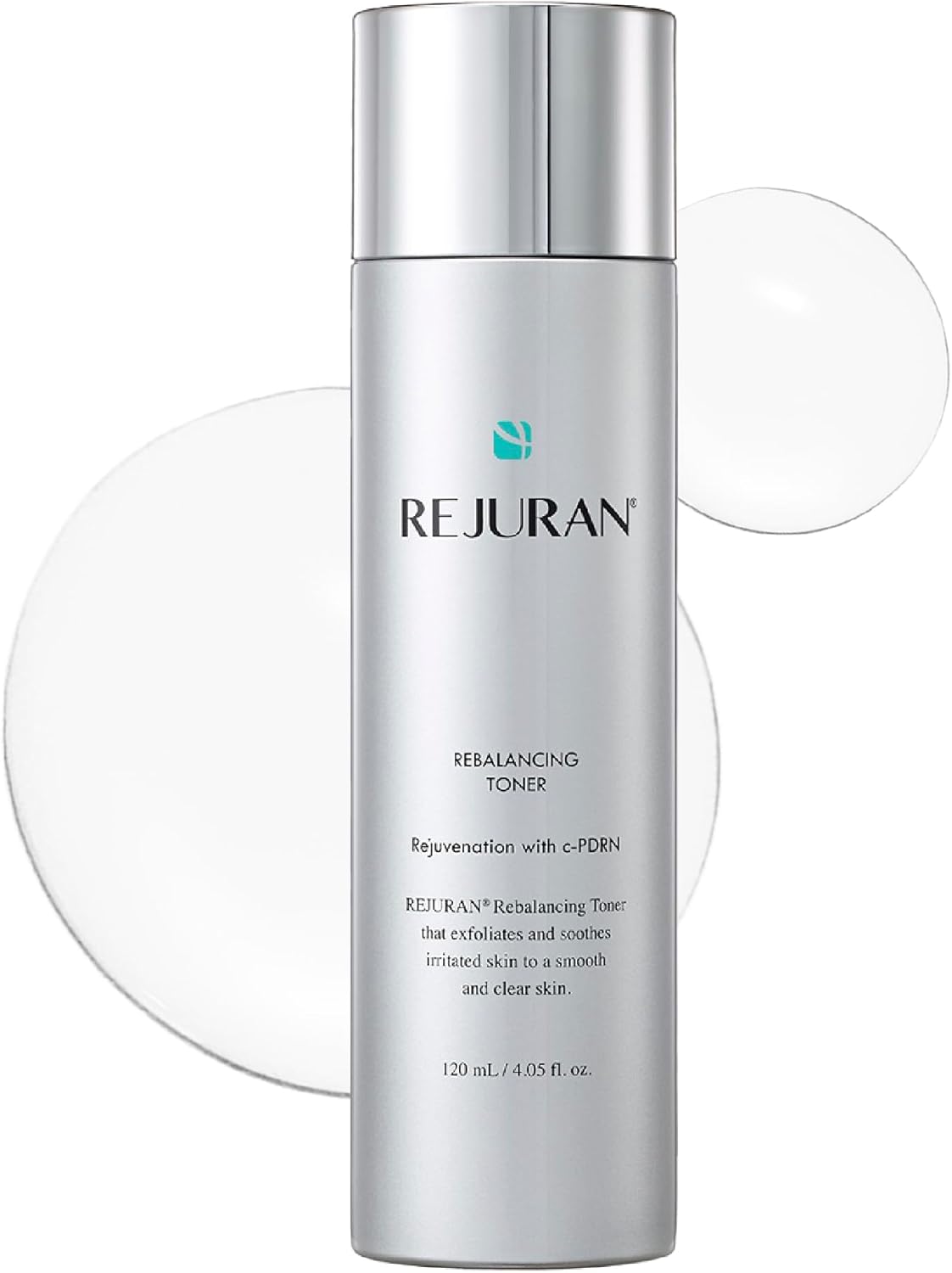 REJURAN® Rebalancing Toner, c-PDRN® – Salmon DNA Hydrating & Soothing Facial Toner for Skin Texture, Pore Care & Barrier Support with Salmon DNA. Korean Skin Care (4.05 fl oz)