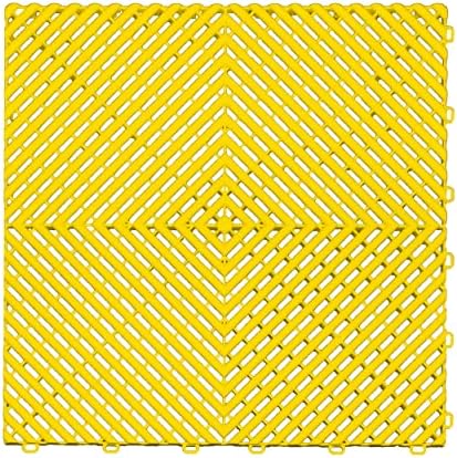 Swisstrax Ribtrax PRO Interlocking Garage Floor Tiles, 15.75 x 15.75-Inch by Swisstrax