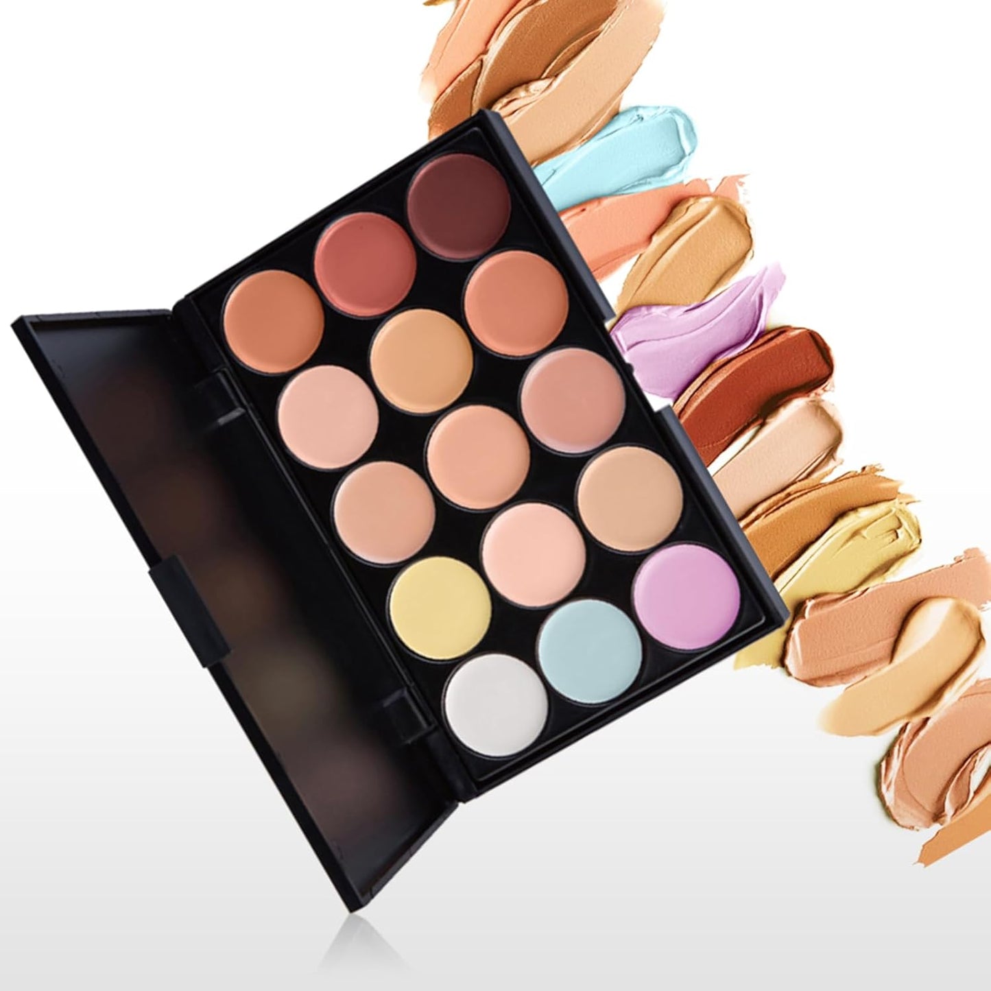All in One Makeup Kit for Women Full Kit Girls Makeup Gift Sets Xmas Essential Bundle Include Eyeshadow Palette Lipstick Blush Concealer Eyeliner Mascara Foundation Brush Eyebrow Pencil