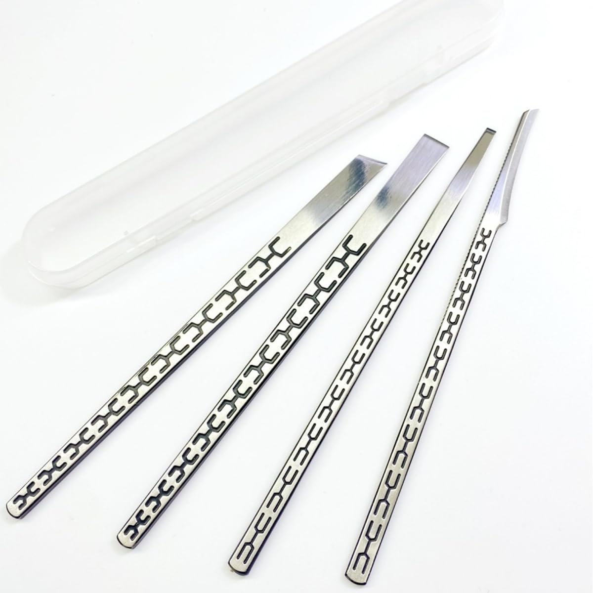 Stainless steel ingrown toenail pedicure knife set,professional foot skin scraper repair sharp blade kit for nail corn callus paronychia treatment. (4)