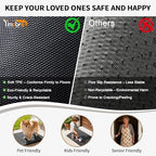 Yimobra Indoor Outdoor Mats for Front Door, Mix Grey - Image 3