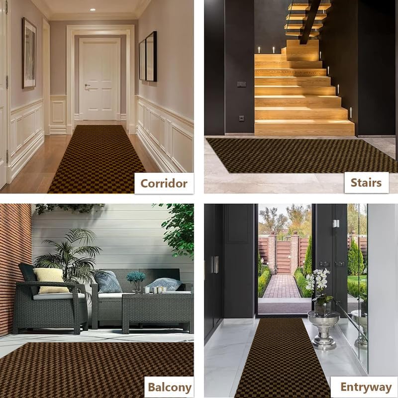 Petgrow Hallway Runner Rug 3FTX53FT, Super Skid Resistant TPR Backing Area Rug - Image 6