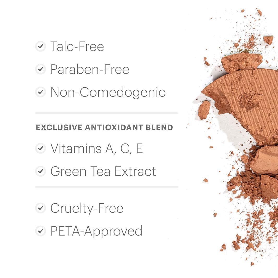 Glo Skin Beauty Pressed Base Powder Foundation Makeup (Natural Fair) - Flawless Coverage for a Radiant Natural, Second-Skin Finish