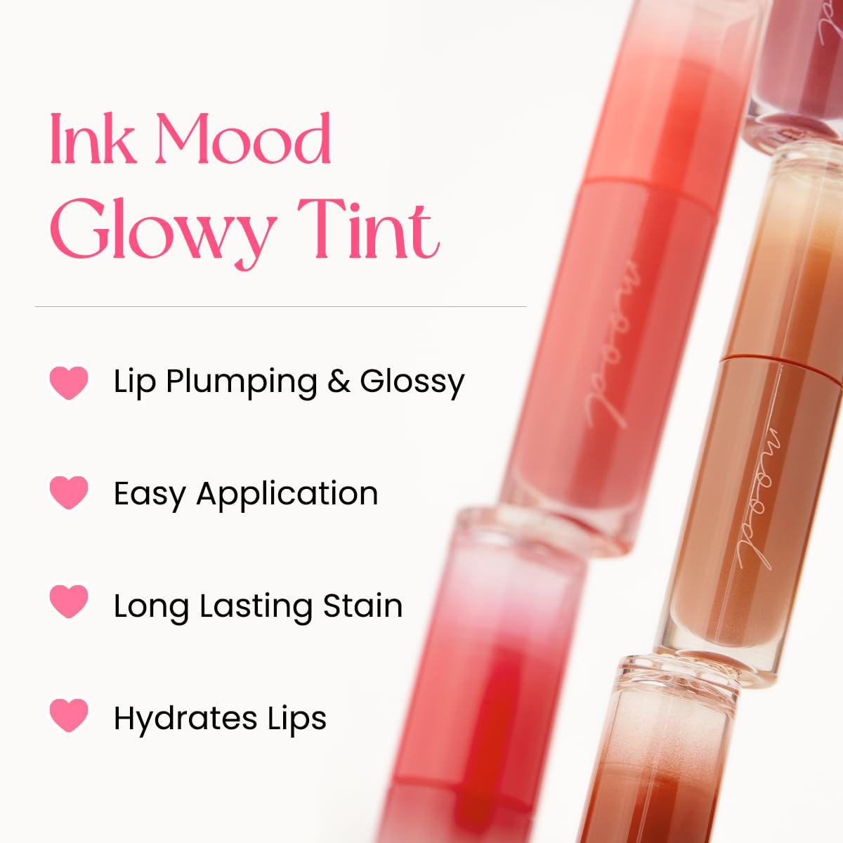Peripera Ink Mood Glowy Tint (018 NUDE AREA (HONEY K-OOKIE) (NEW))