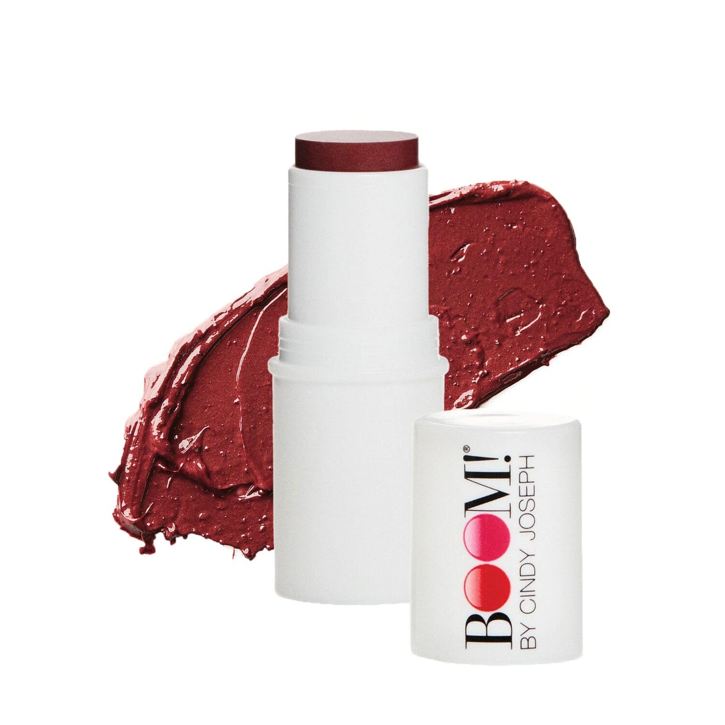 BOOM! by Cindy Joseph Boomstick, Golden Peach ® + Boomstick Color ™ - Buildable Lip & Cheek Tint Makeup Sticks, Cream Blush Stick & Clean Beauty Formula Cosmetics