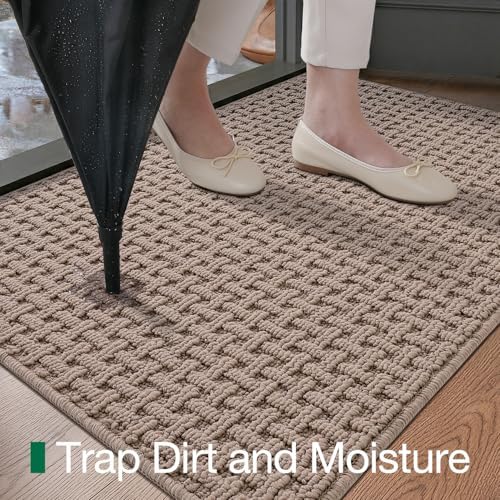 LUMI Washable Indoor Door Mat for Entryway 24x36, Entrance Mat - Image 3