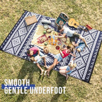 OLANLY Outdoor Rug 9x18 ft Waterproof Reversible Boho Mat - Image 6