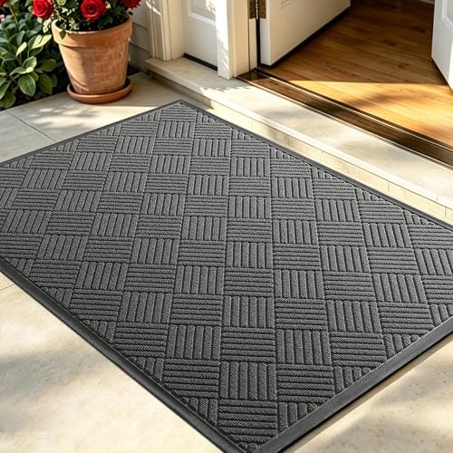 Front Door Mat, Heavy Duty Non-Slip Doormat 61.5"x36" by WELDUN%E2%80%94IdealChoiceforHome