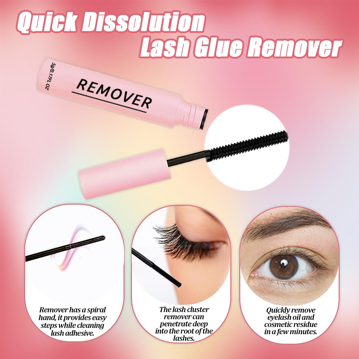 DIY Lash Extension Kit 727Pcs Lashes Clusters with Bottom Lashes Lash Bond and Seal Glue Remover Lash Shampoo Cleansing Brush Headband Wristband Tweezers Eyelash Brush Applicator