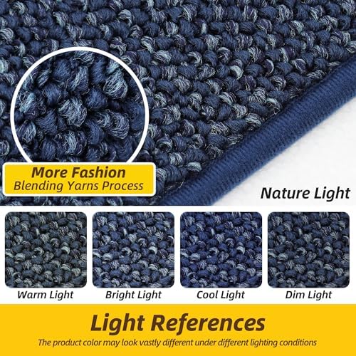 JSEI Dirt Trapper Door Mat 24" x 60", Non-Slip Washable Doormats - Image 4