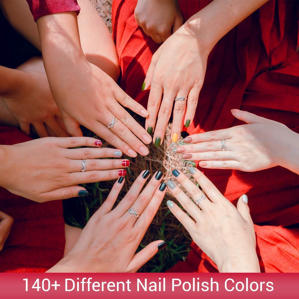 Karma Organic Non-Allergenic Nail Polish bridal cuticle Nailpolish bottle for women (SKYLINE SUNSET)