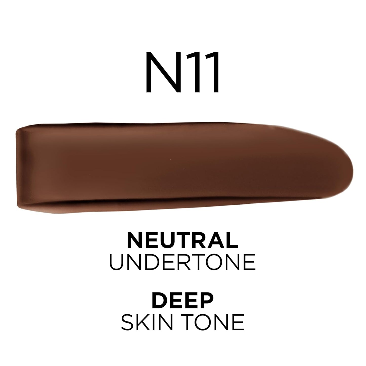 L'Oreal Paris True Match Super-Blendable Foundation, Medium Coverage Liquid Foundation Makeup, N11, Deep, 1 Fl Oz