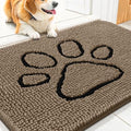 Smiry Dog Door Mat for Muddy Paws, Absorbent Non Slip Dirt Trapper by Smiry