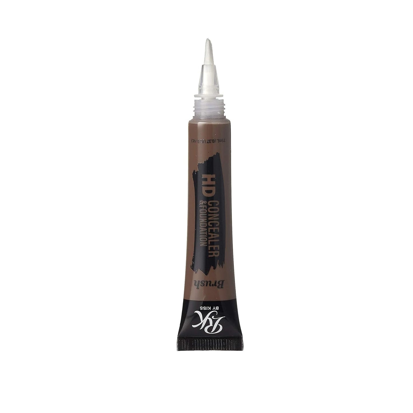 Ruby Kisses HD Brush Concealer & Foundation, Full Coverage, Color Correcting, Highlight, Contour 3 Pack (Dark Cocoa)