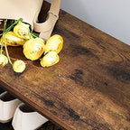 VASAGLE Coat Rack and Storage Bench, Hall Tree - Image 5